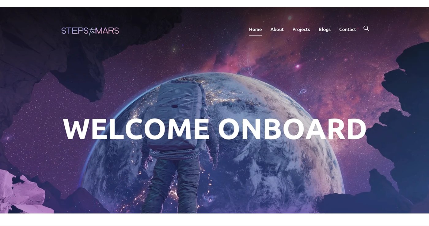 Steps to Mars, Welcome onboard the mission